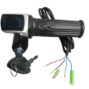 36v 48v 60v ebike handlebar twist throttle speed controller lcd display electric bicycle accelerator accessories