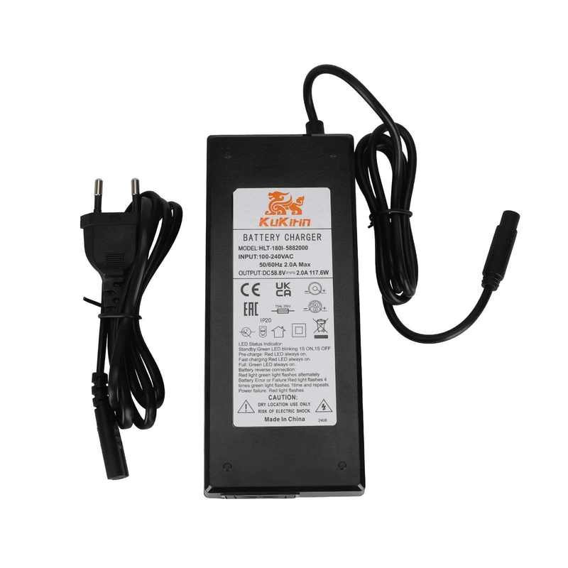 original 58.8v2a charger for kukirin g3 pro and kukirin g2 master electric scooters original 58.8v2a charger for kukirin g3 pro and kukirin g2 master electric scooters