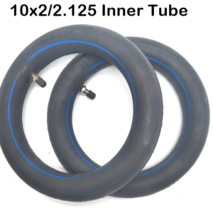 10x2 / 10x2.125 pneumatic tire & inner tube set – original butyl rubber replacement for electric scooters & balance bikes